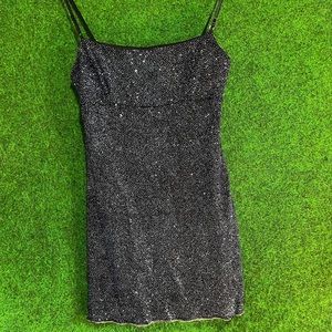 Sparkly mini dress